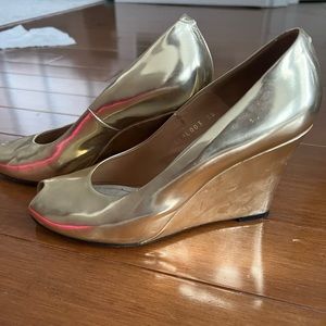 Maison Martin Margiela golden wedges size 38 euro